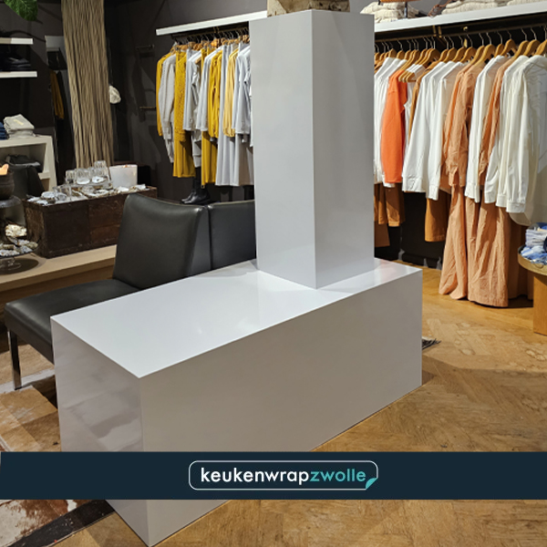 Keukenwrapzwolle winkel interieur na