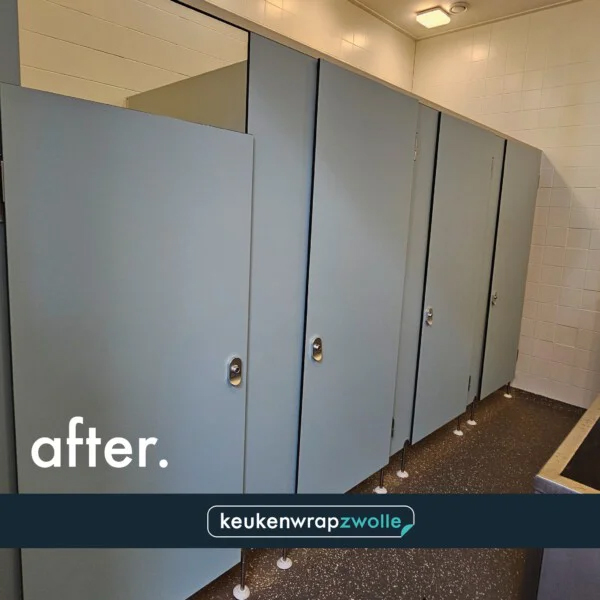 Keukenwrapzwolle toiletgroep voor