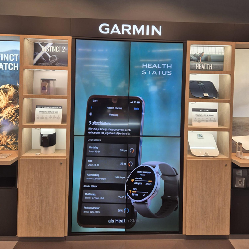 Garminstore mediamarktarena door keukenwrapzwolle.nl uitgelicht